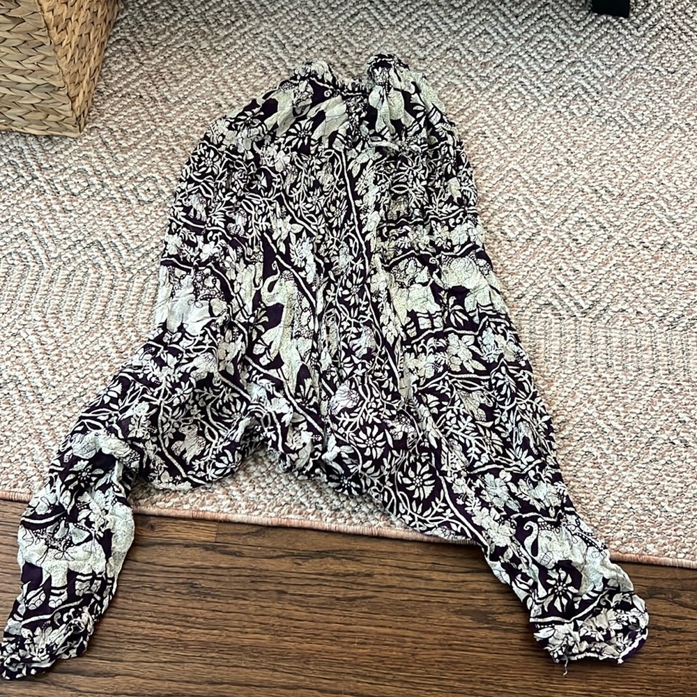 Purple elephant, Boho pants